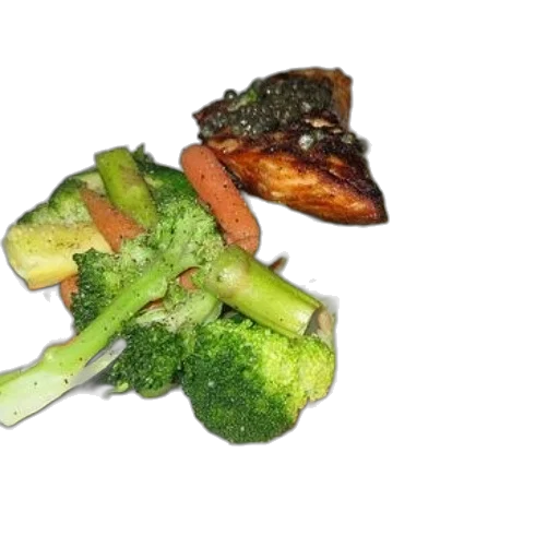 food, 3d render, plate, featuring transparent PNG cut-out