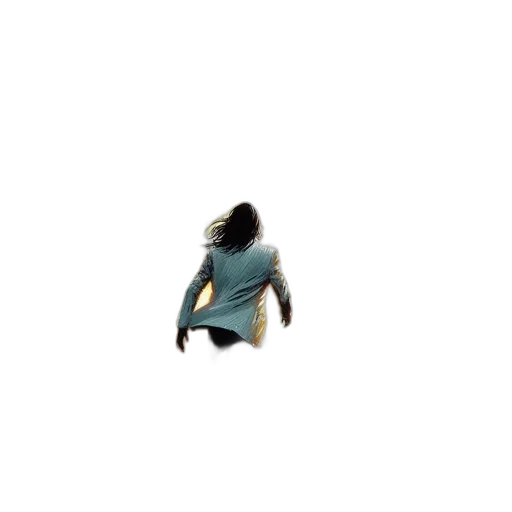 hair, jacket, creature, animal transparent PNG cut-out