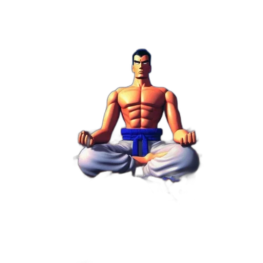 pixel art, 3d render, concept art, vaporwave transparent PNG cut-out