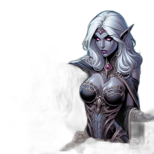 fantasy art, concept art, comic book art, pixel art transparent PNG cut-out