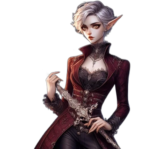 staff, dress, fantasy art, concept art transparent PNG cut-out
