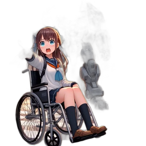 robot, dress, weapon, creature transparent PNG cut-out