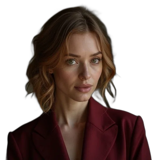 jacket, face, staff, dress transparent PNG cut-out