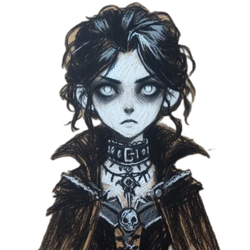 face, mask, staff, creature transparent PNG cut-out