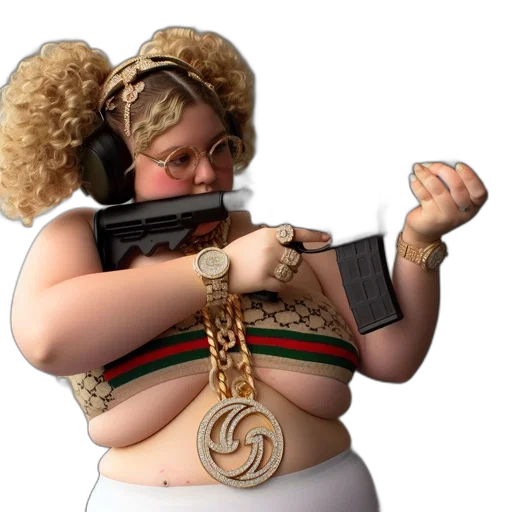 weapon, staff, jewelry, dress transparent PNG cut-out