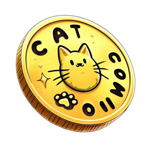 gold, coin, features, engraved transparent PNG cut-out