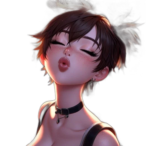 face, staff, mask, anime transparent PNG cut-out