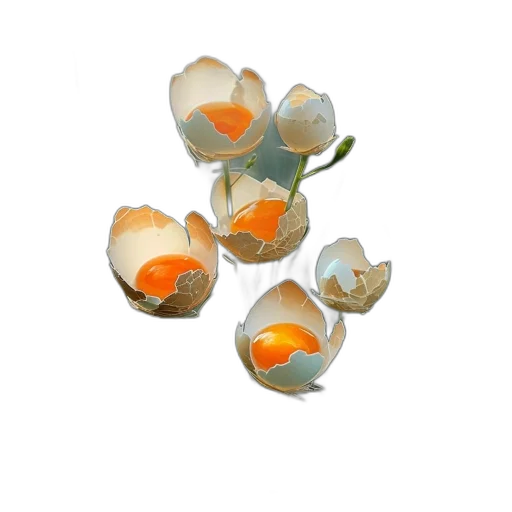 flower, jewelry, crown, 3d render transparent PNG cut-out