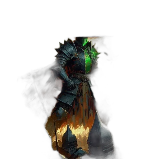 staff, mask, dragon, creature transparent PNG cut-out