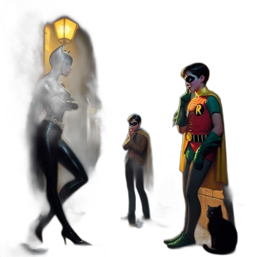 concept art, comic book art, fantasy art, pixel art transparent PNG cut-out