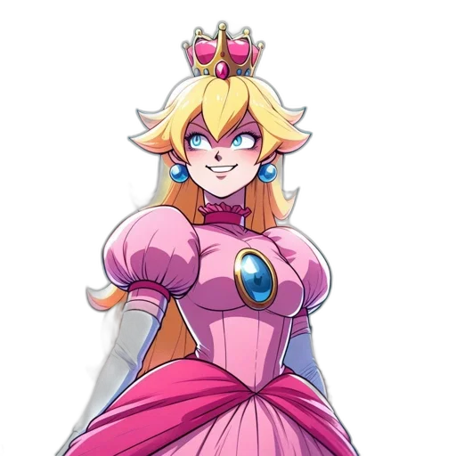 crown, dress, staff, concept art transparent PNG cut-out