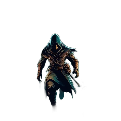 mask, creature, staff, weapon transparent PNG cut-out