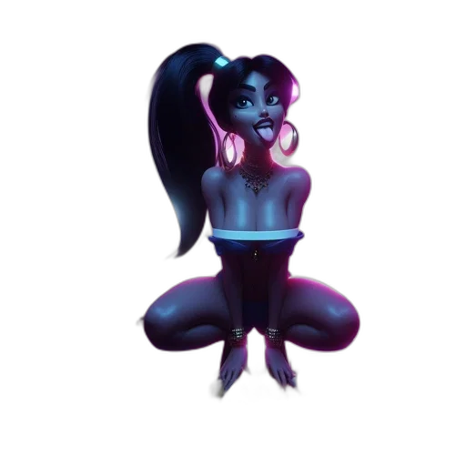 creature, staff, robot, dress transparent PNG cut-out