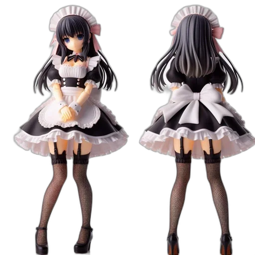 dress, concept art, 3d render, anime transparent PNG cut-out