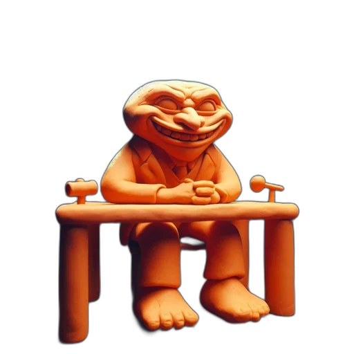 furniture, robot, staff, creature transparent PNG cut-out