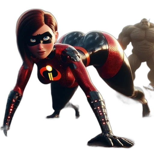 concept art, 3d render, comic book art, scene transparent PNG cut-out