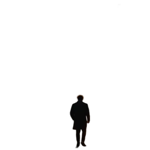 robot, staff, jacket, creature transparent PNG cut-out