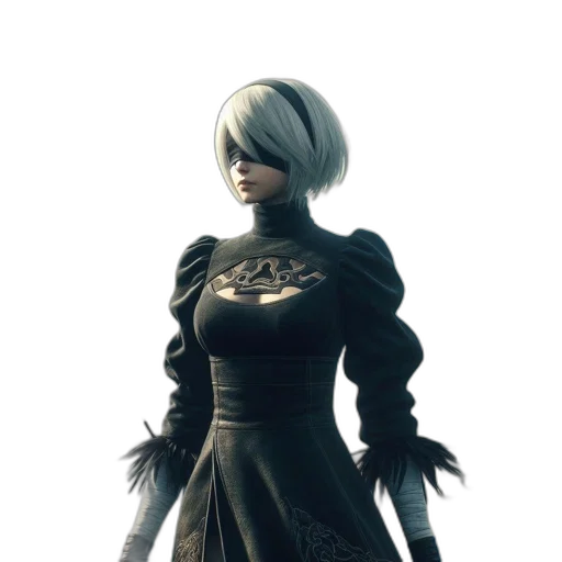 dress, staff, jacket, concept art transparent PNG cut-out
