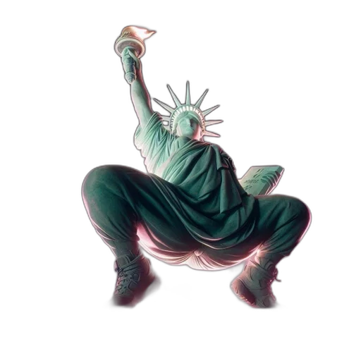 staff, weapon, concept art, vaporwave transparent PNG cut-out