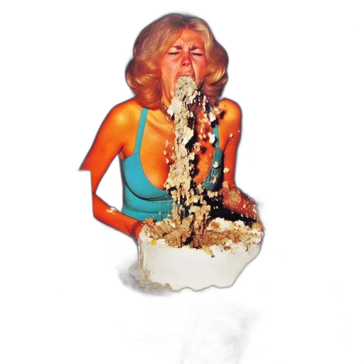 food, jewelry, creature, vaporwave transparent PNG cut-out