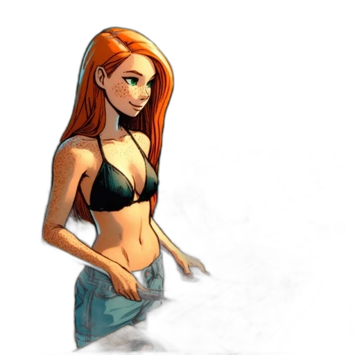 dress, staff, concept art, comic book art transparent PNG cut-out