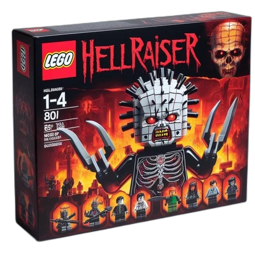 image, shows, lego, hellraiser transparent PNG cut-out