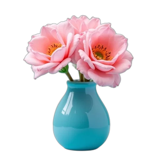 flower, crown, 3d render, photorealistic transparent PNG cut-out