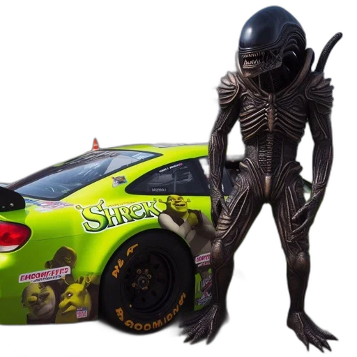 creature, car, animal, robot transparent PNG cut-out