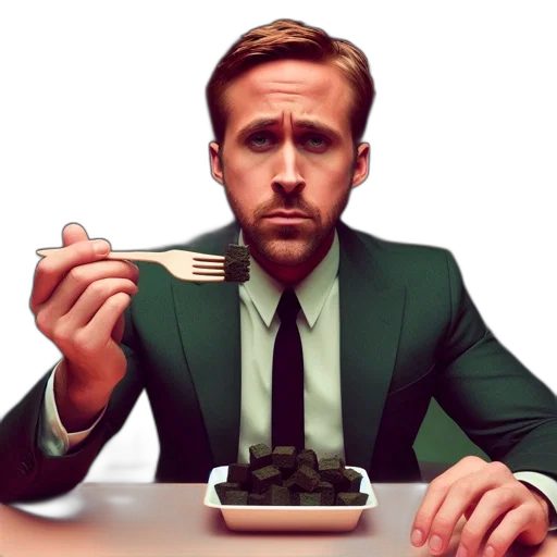 food, face, photorealistic, concept art transparent PNG cut-out