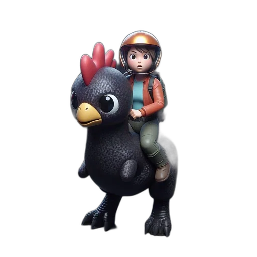 animal, creature, concept art, 3d render transparent PNG cut-out