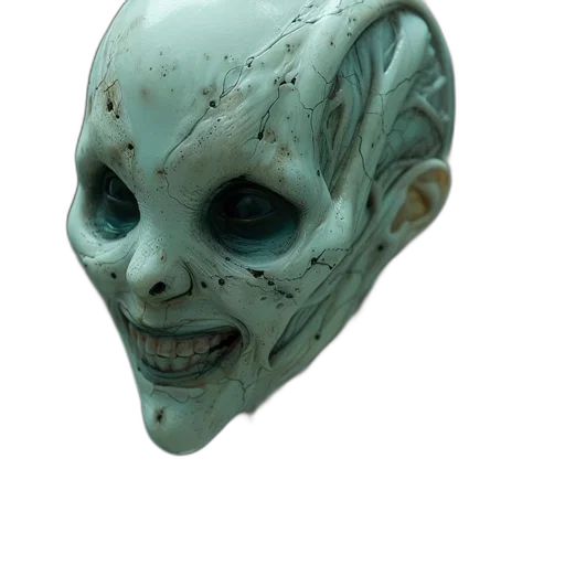mask, face, creature, staff transparent PNG cut-out