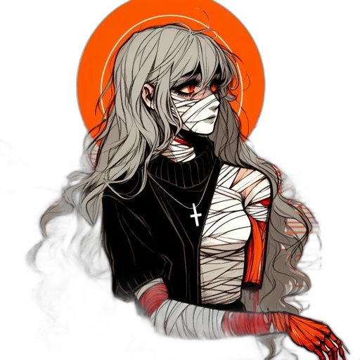 pixel art, concept art, fantasy art, anime transparent PNG cut-out