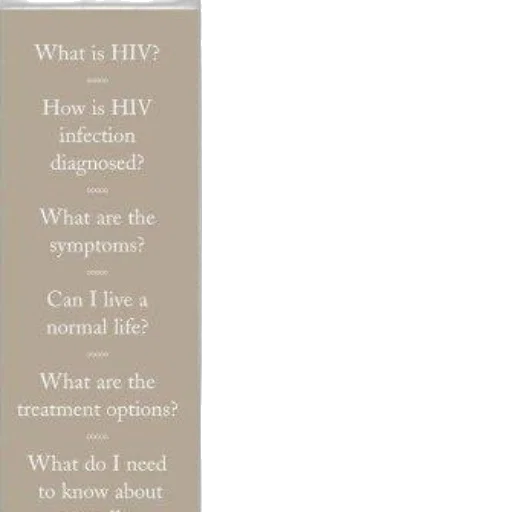 brochure, titled, about, hiv transparent PNG cut-out