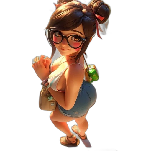 staff, dress, weapon, concept art transparent PNG cut-out