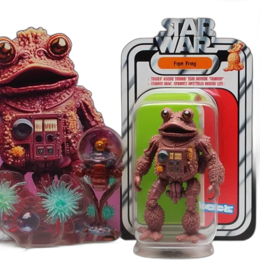 outer space, star, wars, frog transparent PNG cut-out