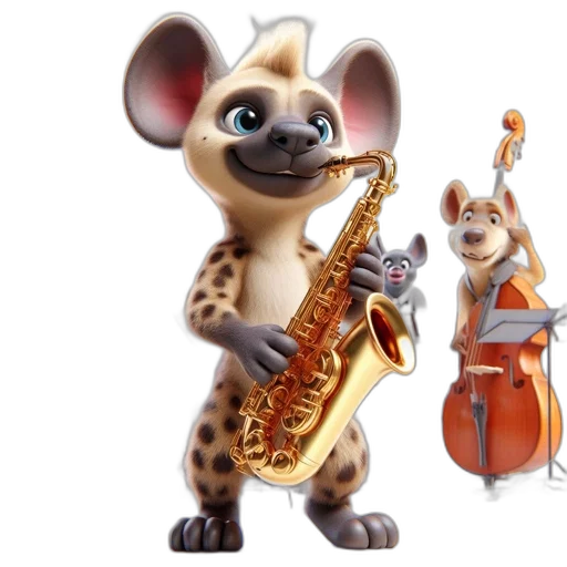 animal, concept art, 3d render, cartoon transparent PNG cut-out