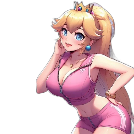 dress, crown, staff, weapon transparent PNG cut-out