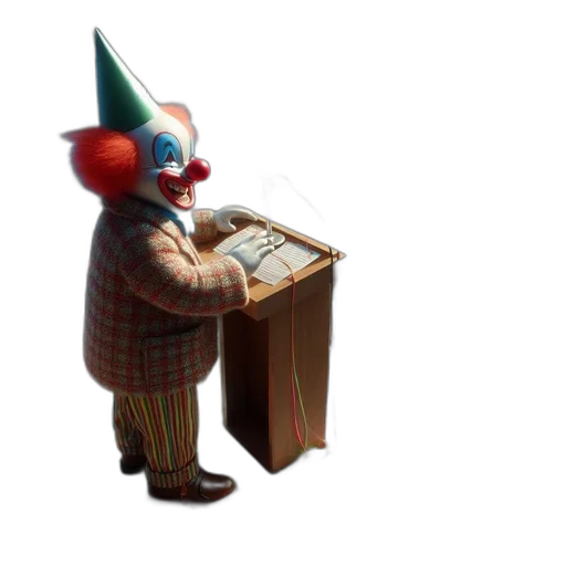 mask, robot, hat, staff transparent PNG cut-out
