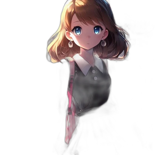 dress, face, robot, creature transparent PNG cut-out