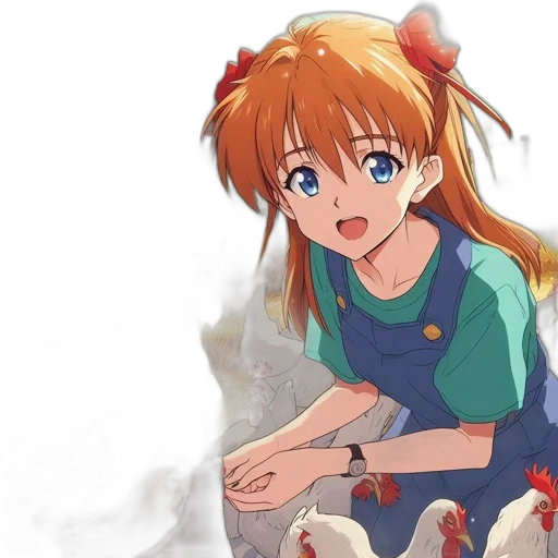 dress, anime, concept art, cartoon transparent PNG cut-out
