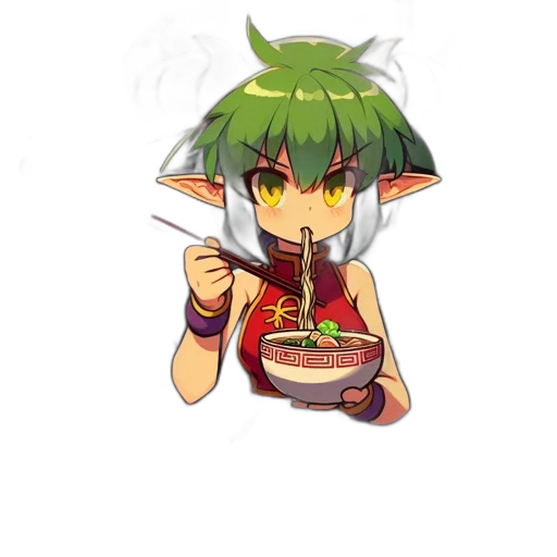 food, dragon, staff, creature transparent PNG cut-out