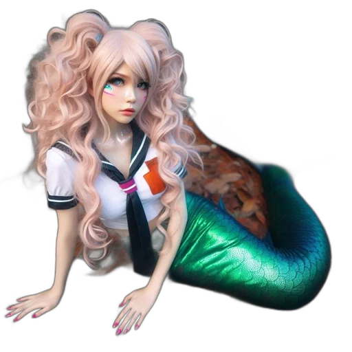 creature, 3d render, vaporwave, fantasy art transparent PNG cut-out