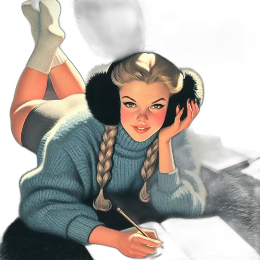 hat, comic book art, concept art, photorealistic transparent PNG cut-out