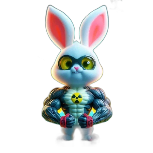 animal, creature, robot, 3d render transparent PNG cut-out