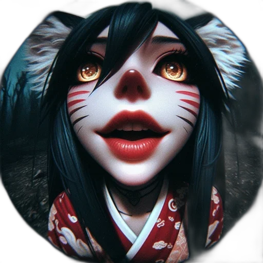 mask, face, creature, animal transparent PNG cut-out