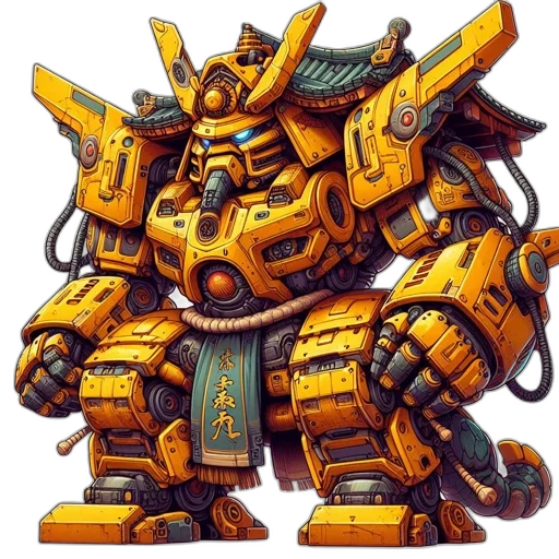 robot, weapon, concept art, fantasy art transparent PNG cut-out