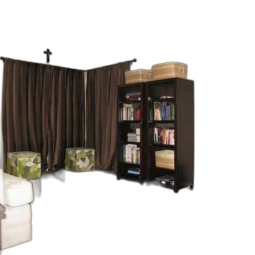 furniture, 3d render, earth tones, cozy transparent PNG cut-out