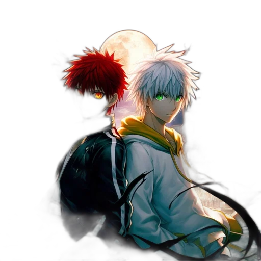 anime, concept art, pixel art, watercolor transparent PNG cut-out