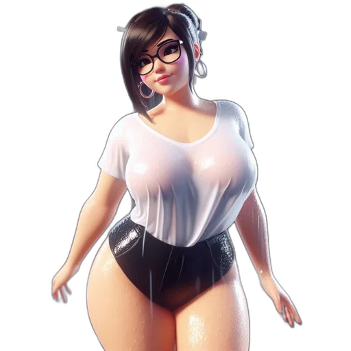 dress, concept art, 3d render, cartoon transparent PNG cut-out