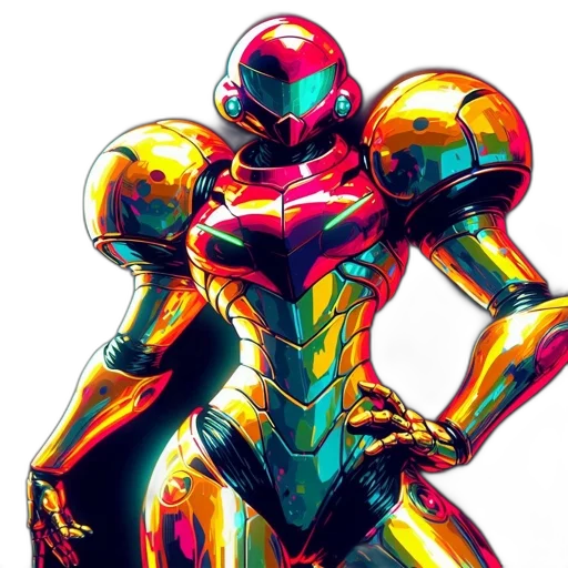 robot, concept art, pixel art, comic book art transparent PNG cut-out